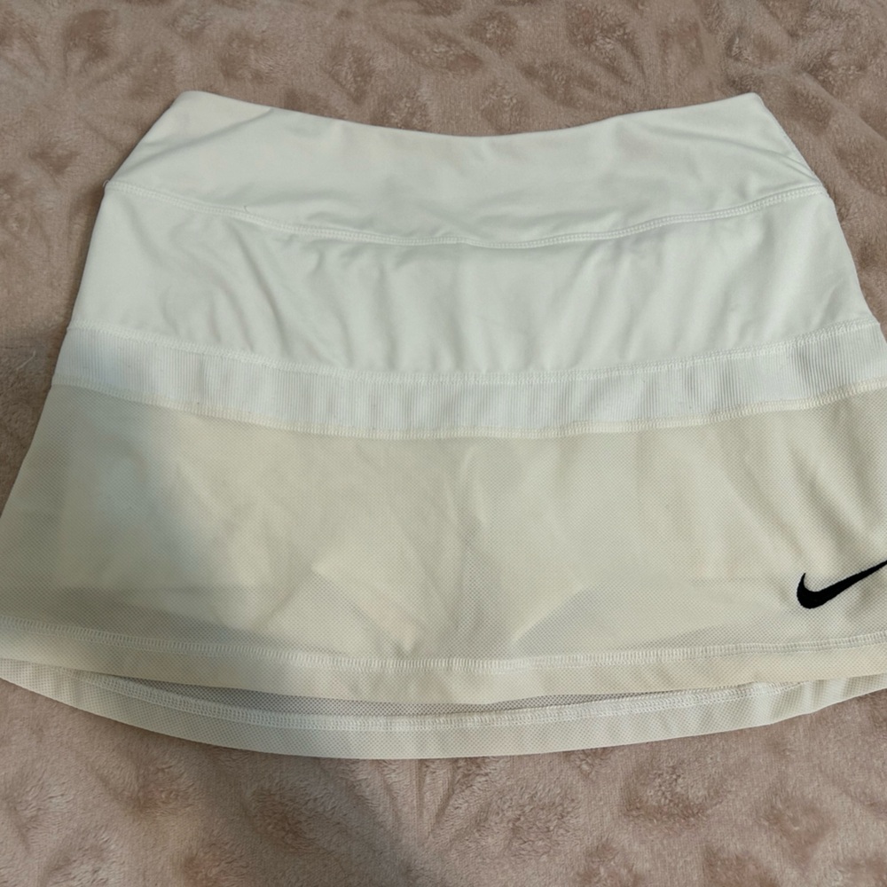White Nike Tennis Skirt
